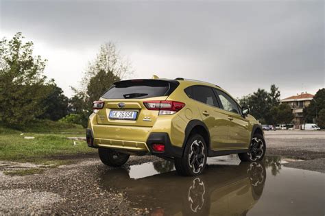 Angoli di attacco e uscita Subaru XV