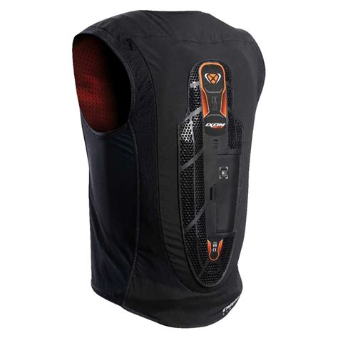 Dettaglio del sistema airbag Ixon IX-Airbag U03 indossato