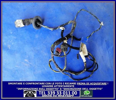 Cablaggio portiera auto