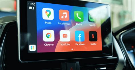 Smartphone integration in car infotainment