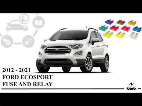 Schema delle motorizzazioni Ford EcoSport