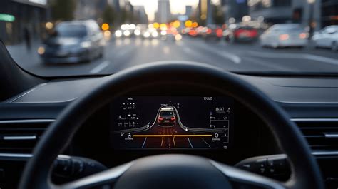 Sistemi di assistenza alla guida su un cruscotto auto