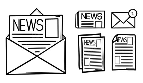 Icona di una newsletter
