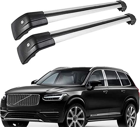 Volvo V70 con barre portatutto longitudinali e trasversali
