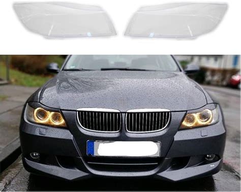 Faro anteriore BMW E90 con lente opacizzata