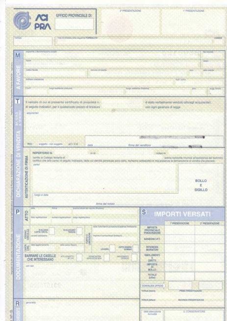 Concessionaria auto, SCIA, documenti