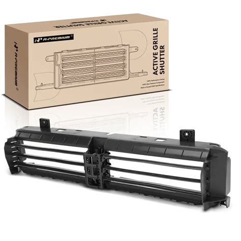 Dettaglio grafico del sistema Active Grille Shutter che mostra il flusso d'aria ottimizzato