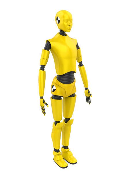 manichino crash test senza cintura di sicurezza
