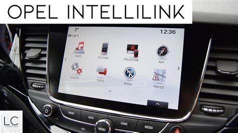 Schermata del manuale Opel IntelliLink che mostra le opzioni di importazione POI