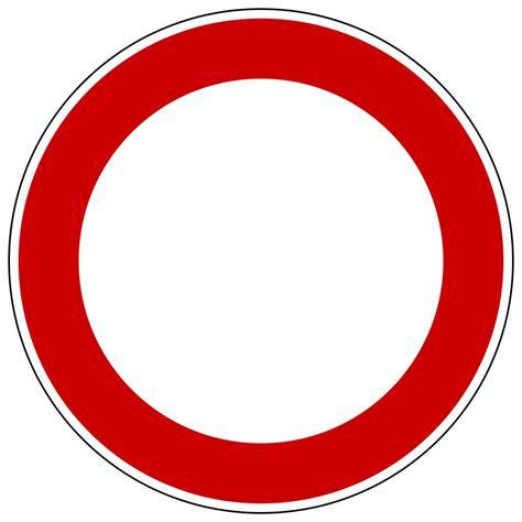 Simbolo divieto circolazione auto in città