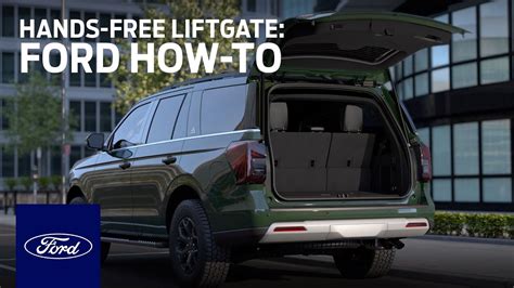 Schema di funzionamento del sensore Hands Free Liftgate Ford
