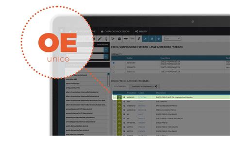 Codici OE e aftermarket: tabella comparativa