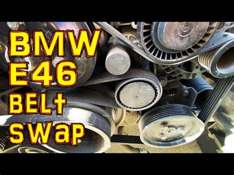 Cinghia servizi BMW E46
