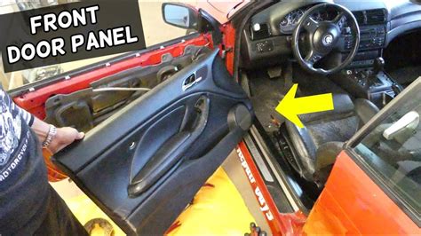 BMW E46 front door panel removal