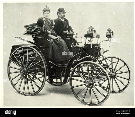 Karl Benz e la sua Motorwagen