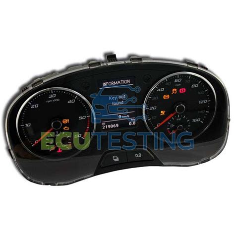 Quadro strumenti Skoda Fabia con spia accesa