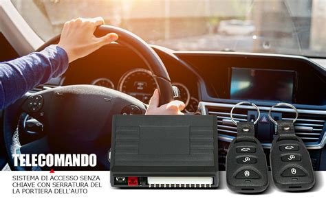 Schema del sistema di chiusura centralizzata di un'auto