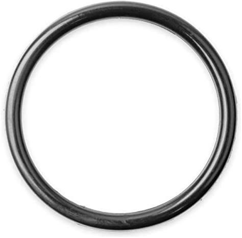 Dettaglio di un O-ring in gomma