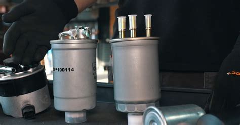 Filtro del carburante di un'auto