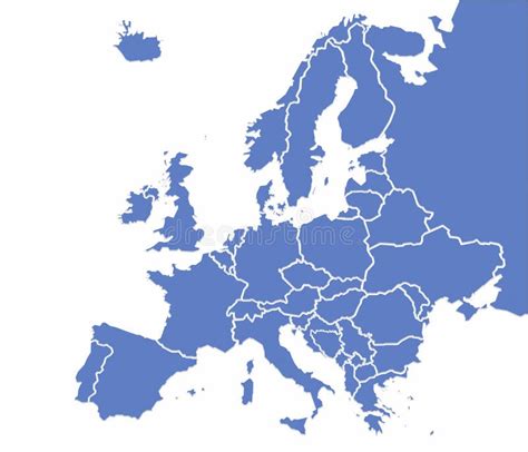 Una mappa stilizzata dell'Europa con icone che rappresentano diverse funzionalità del sistema di navigazione