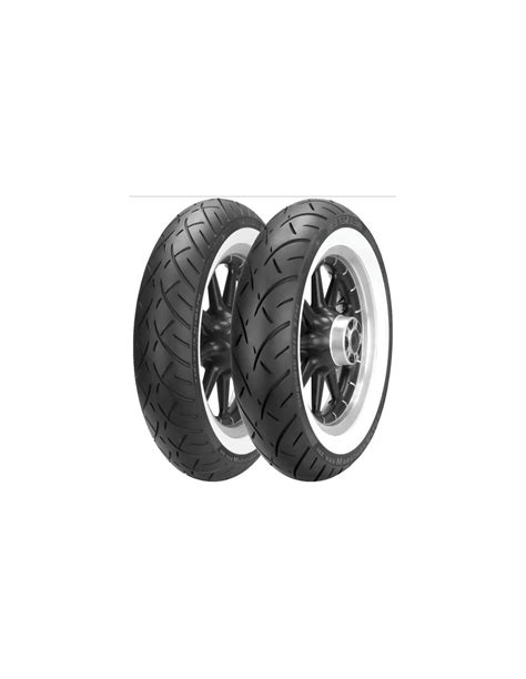 Ruote moto con fascia bianca