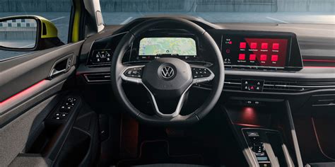 Interni della Volkswagen Golf