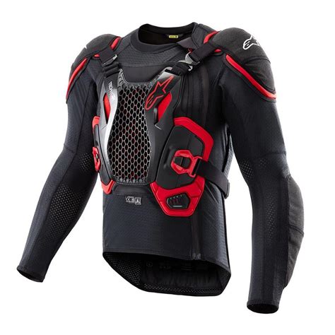 Motociclista con giacca dotata di sistema airbag Alpinestars Tech-Air