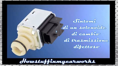 Diagramma che illustra i sintomi di un cambio automatico difettoso