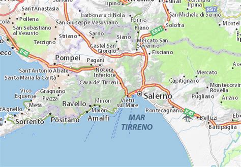 Mappa di Cava de' Tirreni con un punto che indica la posizione dell'agenzia