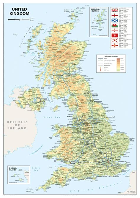 Mappa del Regno Unito che evidenzia la rete di stazioni di ricarica per veicoli elettrici