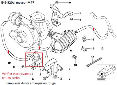 Schema di una BMW Serie 3 E46