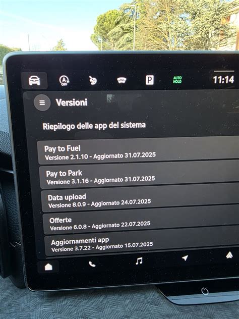 Schermata di conferma aggiornamento mappa sul sistema Peugeot
