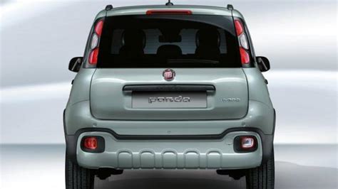 Fiat Panda Cross vista posteriore
