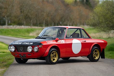 Lancia Fulvia Coupé HF in gara