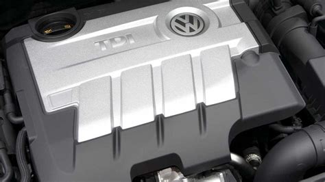 Dettaglio del motore 2.0 TDI della Golf 6