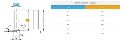 Schema di un perno di trascinamento