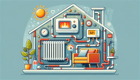 Interfaccia di un'app per il controllo di sistemi di riscaldamento domestico