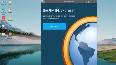 Schermata del software Garmin Express con un dispositivo connesso e aggiornamenti disponibili.