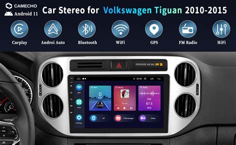 Volkswagen Tiguan 2010 cruscotto con autoradio moderna