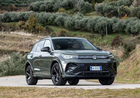 Grafico che mostra l'autonomia elettrica e combinata della Tiguan eHybrid