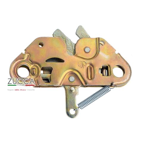 Schema meccanismo chiusura bagagliaio auto