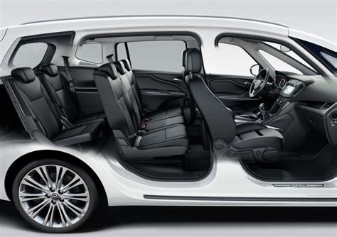 Interni Opel Zafira B con configurazione Flex-7