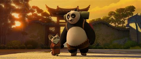 Po che si allena con il Maestro Shifu