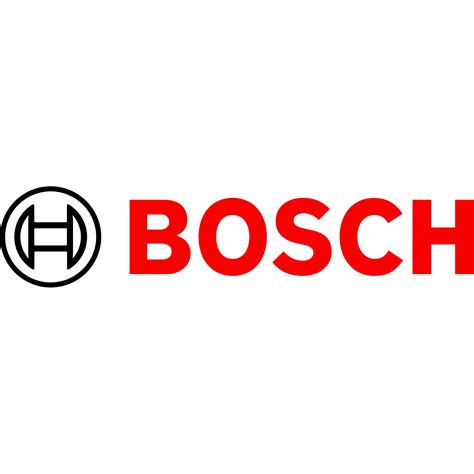 Logo Bosch con un background di componenti automobilistici