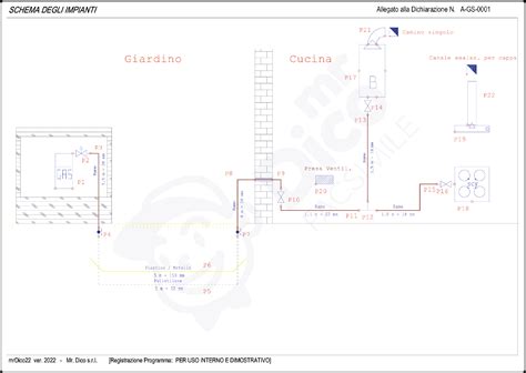 Schema tecnico di un sistema a gancio scarrabile