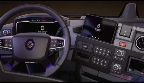 Interni della cabina di un Renault Trucks C 520