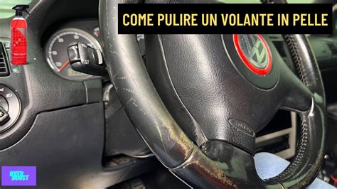 Manutenzione volante in pelle auto