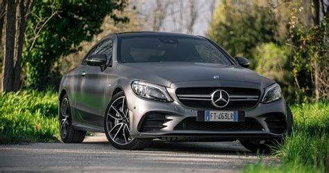 Mercedes C Coupé su strada