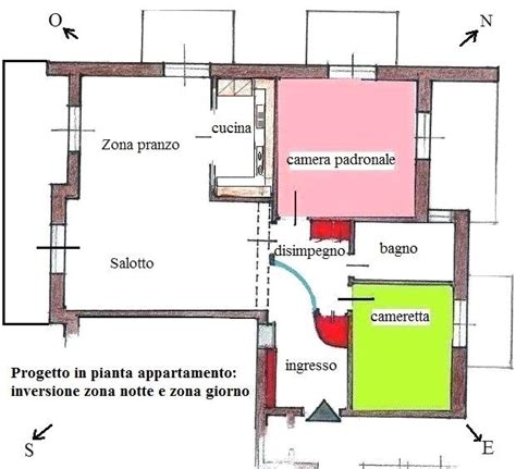 Interno di un Fiat Doblò camperizzato con zona giorno e notte
