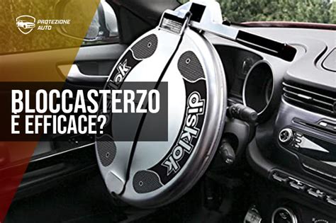 Schema funzionamento bloccasterzo auto